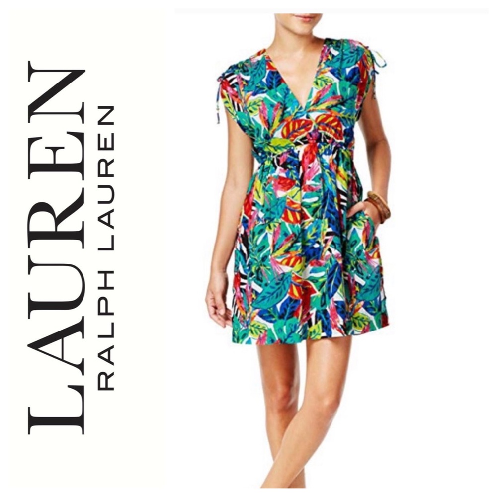 Lauren Ralph Lauren Tropical Swim Coverup